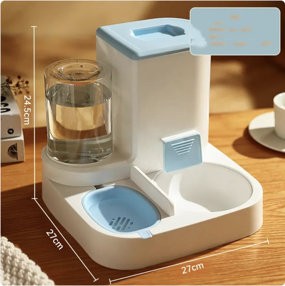 Pet Water Dispenser with Large Capacity and Wet-Dry Separation