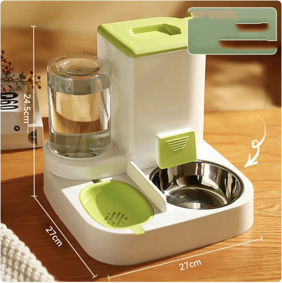 Pet Water Dispenser with Large Capacity and Wet-Dry Separation