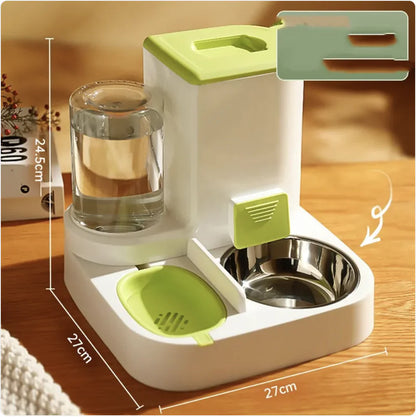 Pet Water Dispenser with Large Capacity and Wet-Dry Separation