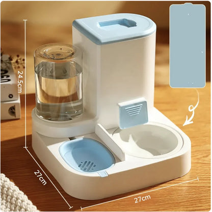 Pet Water Dispenser with Large Capacity and Wet-Dry Separation